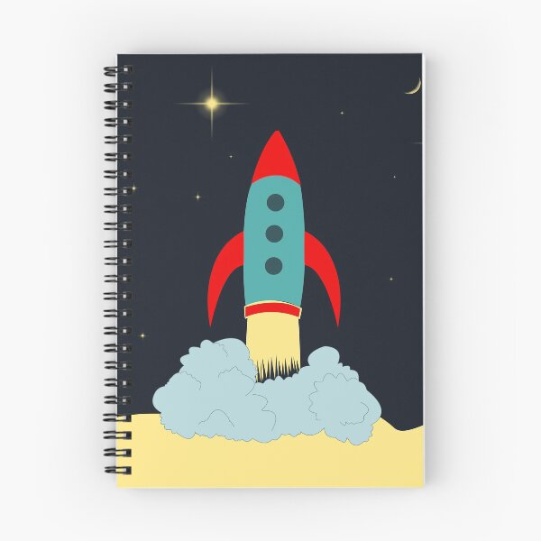 Item preview, space rocket pattern designed and sold by Aleksey888.