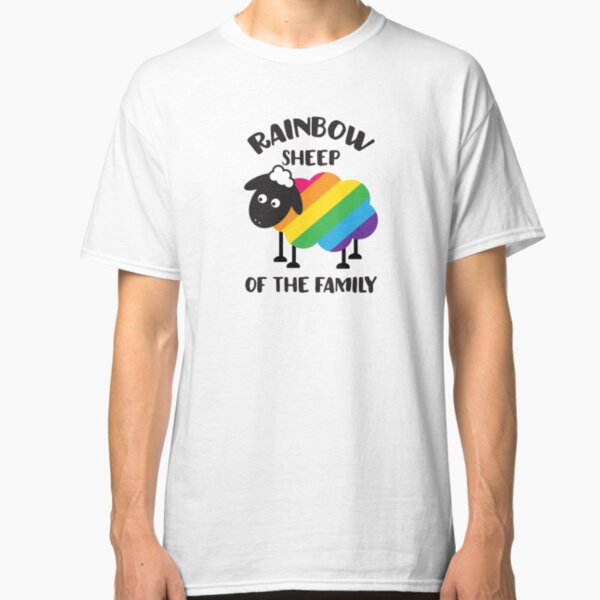 Rainbow Sheep Of The Family LGBT Pride Classic T-Shirt