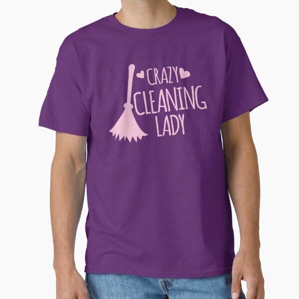 Item preview, Crazy Cleaning Lady designed and sold by jazzydevil.