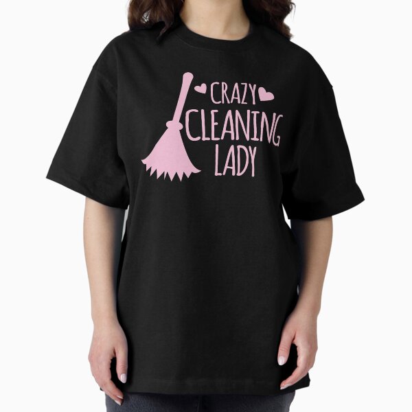 Item preview, Crazy Cleaning Lady designed and sold by jazzydevil.