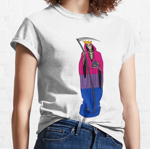 Santa Muerte LGBTQ Statuette Classic T-Shirt