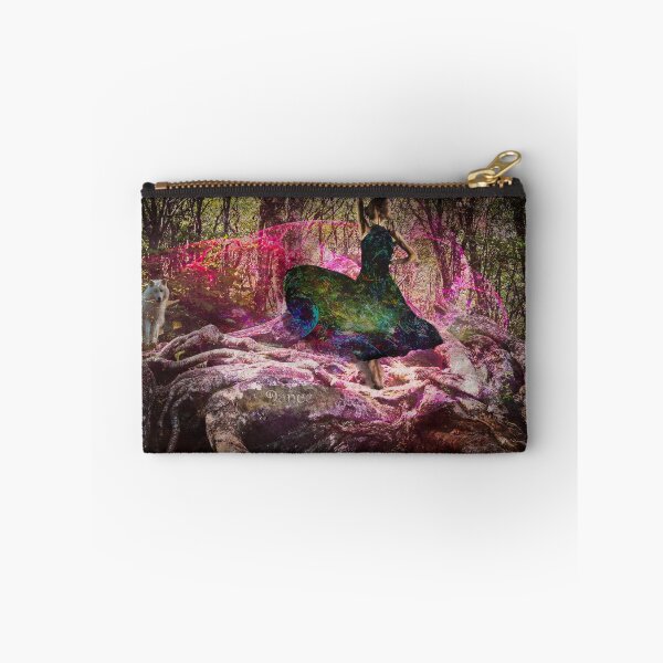 Item preview, Woman dancing in the forest. designed and sold by melbeasleyarts.