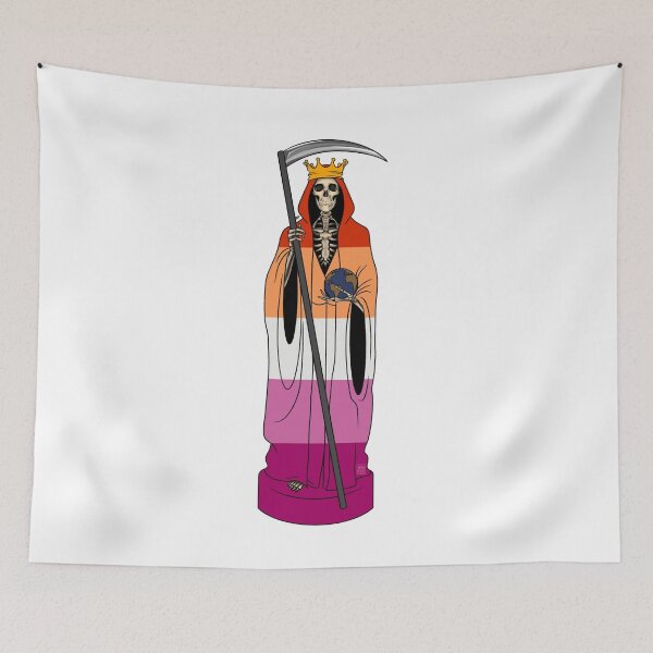 Item preview, Santa Muerte LGBTQ Statuette designed and sold by sarahbustillo.