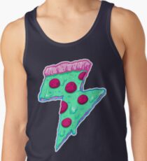 Thunder Neon Pizza Men's Tank Top