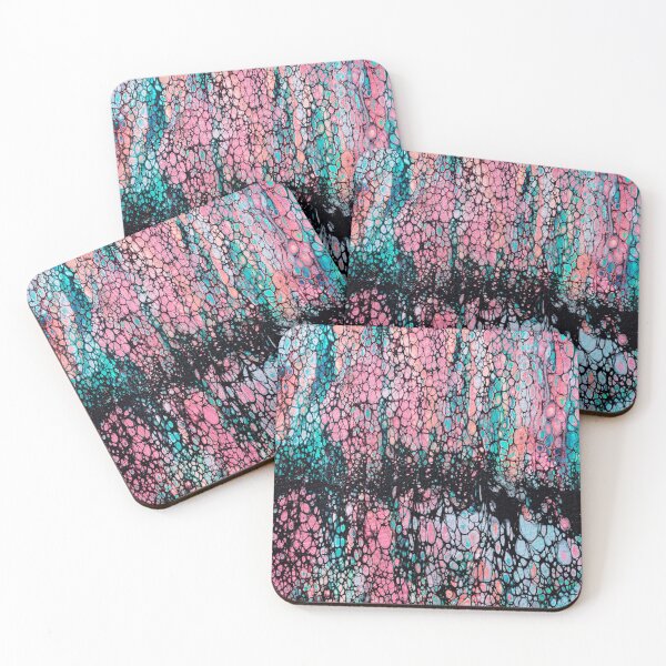 Item preview, Blue Pink Black Marble Art. designed and sold by BEyourself be.