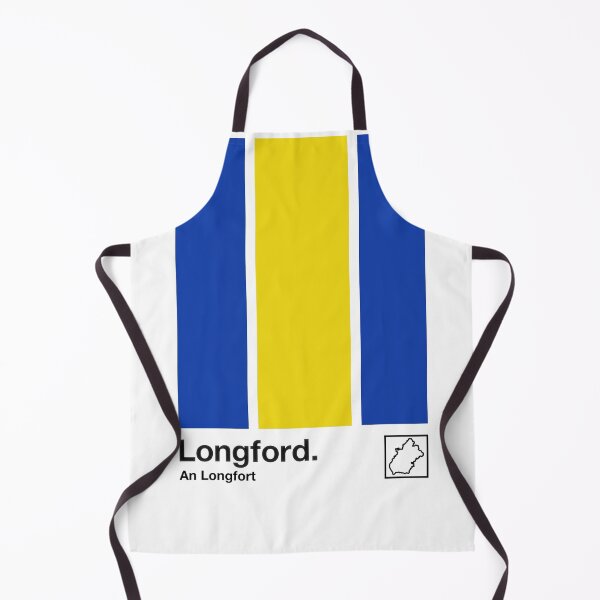 Item preview, County Longford, Ireland - Retro Style Minimalist Poster Design designed and sold by AestheticNow.