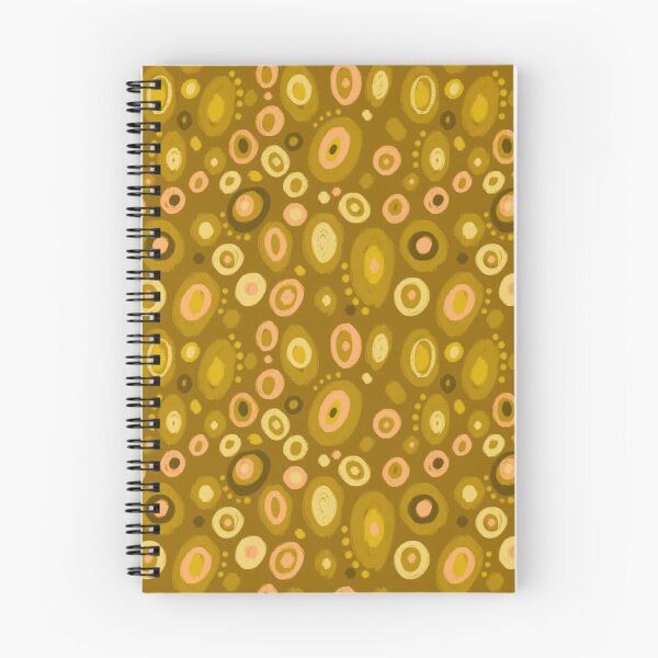 Artikelvorschau, Retro Circle Pattern - Organische Naturfarben entworfen und verkauft von Squarebird.