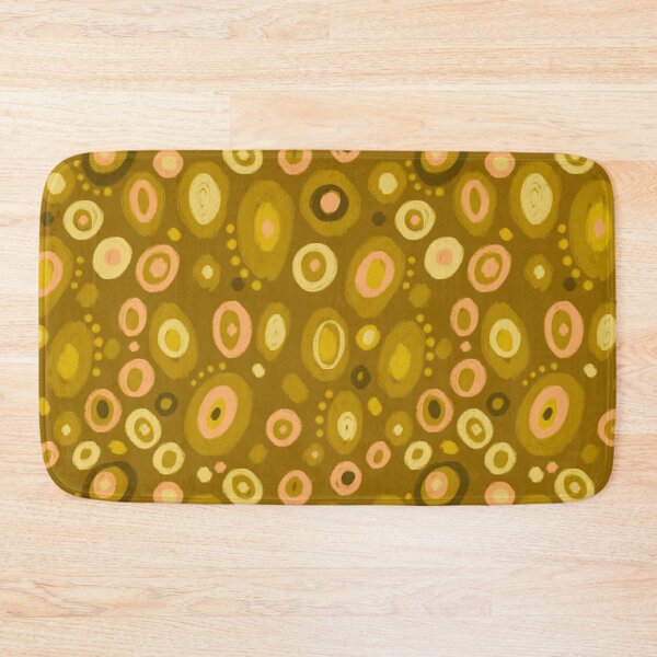 Artikelvorschau, Retro Circle Pattern - Organische Naturfarben entworfen und verkauft von Squarebird.