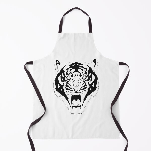 Item preview, Angry tiger face roaring designed and sold by adrart7.