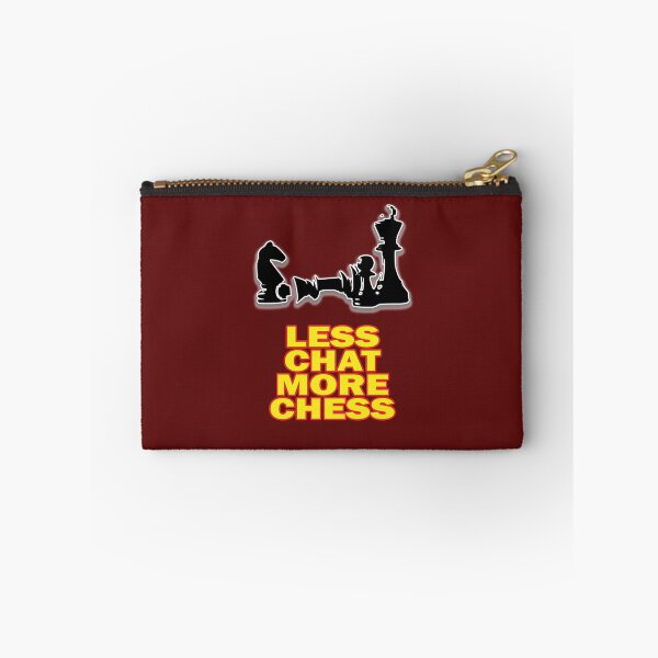 Item preview, Less Chat More Chess designed and sold by StoneBluePlanet.