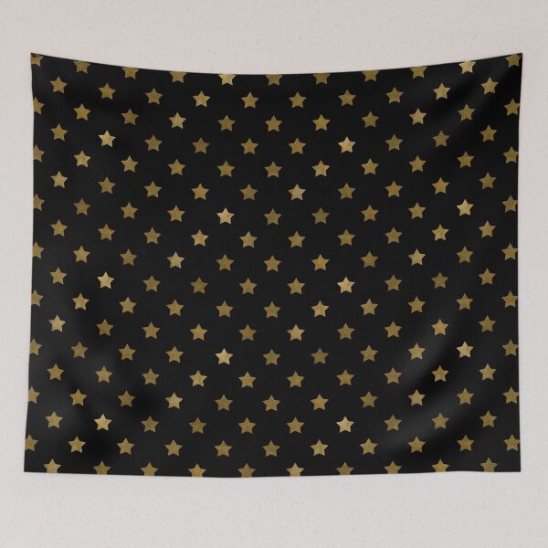 Item preview, Golden Stars Black Backround designed and sold by SoccaTamam.
