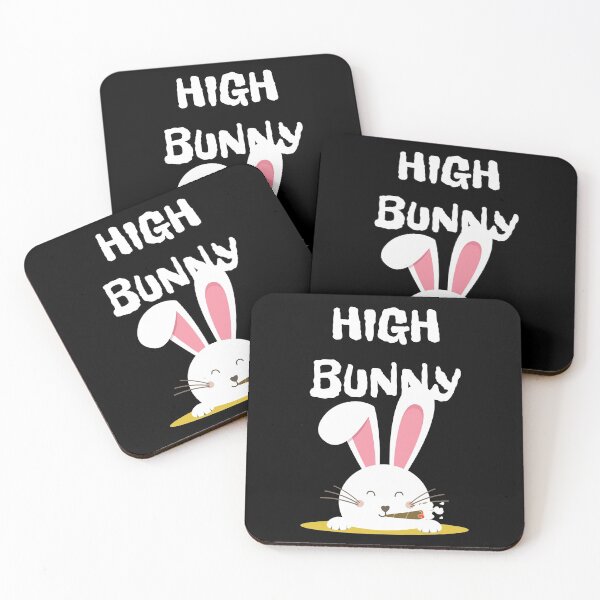 Item preview, HIGH BUNNY | EASTER STONER | Smart Successful Stoner |  designed and sold by AlfaEcho.