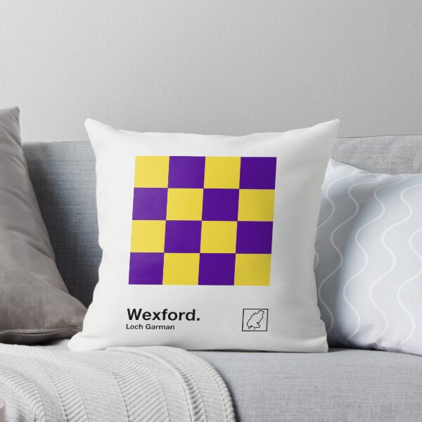 Item preview, County Wexford, Ireland - Retro Style Minimalist Poster Design  designed and sold by AestheticNow.