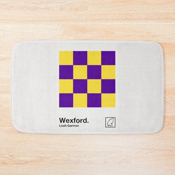 Item preview, County Wexford, Ireland - Retro Style Minimalist Poster Design  designed and sold by AestheticNow.