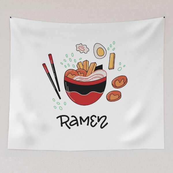 Item preview, Powered by Ramen  designed and sold by AnimeWorld8.