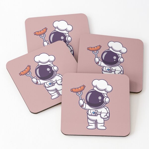 Item preview, Astronaut cook  hot-dog   designed and sold by ZghoulStore.