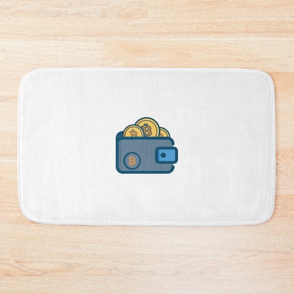 Item preview, Bitcoin Art: BTC wallet 1 designed and sold by Bouzdesigns.