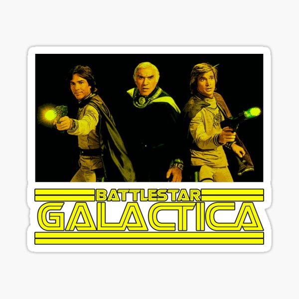 Battlestar Galactica Original Vending Sticker Set 