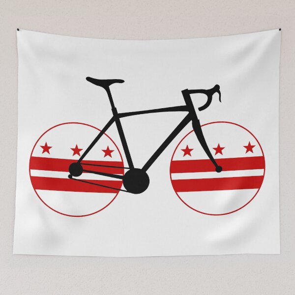 Item preview, Washington D.C. Flag Cycling designed and sold by Esskay Designs.