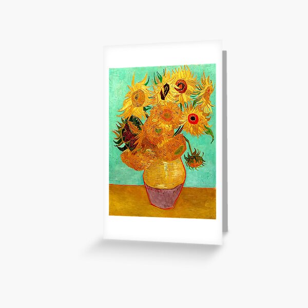 Item preview, Sunflowers (12 Flowers) by Vincent van Gogh designed and sold by SimpleJoyStyle.