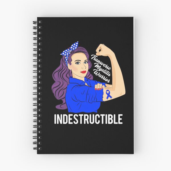 Item preview, Transverse Myelitis Warrior Indestructible Awareness designed and sold by ZNOVANNA.