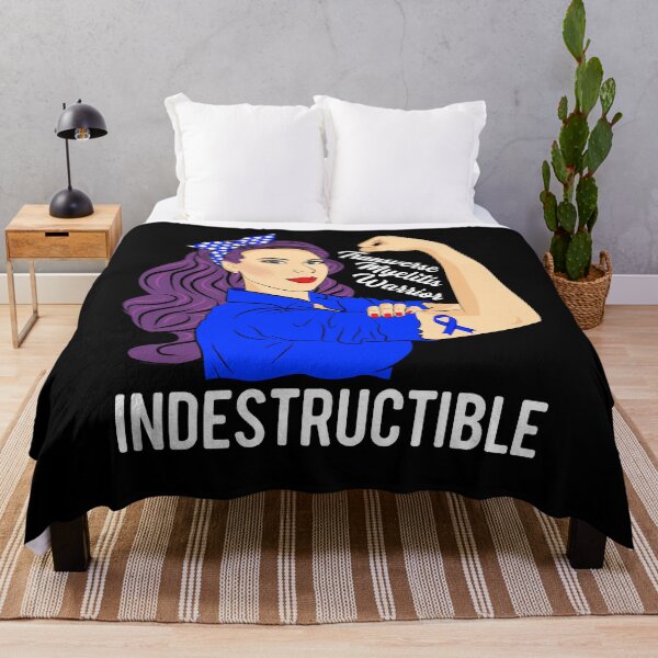 Item preview, Transverse Myelitis Warrior Indestructible Awareness designed and sold by ZNOVANNA.