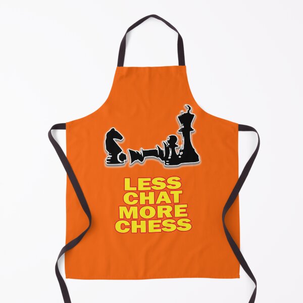 Item preview, Less Chat More Chess designed and sold by StoneBluePlanet.
