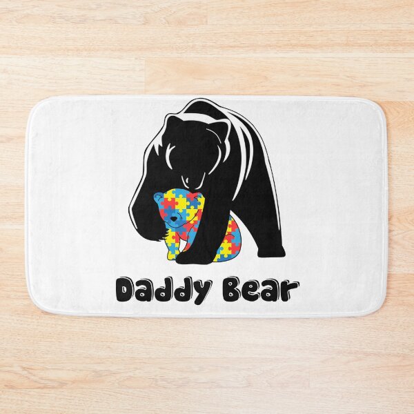 Item preview, Daddy Bear Autism Happy Fathers Day Gifts T-Shirt designed and sold by thuba257.