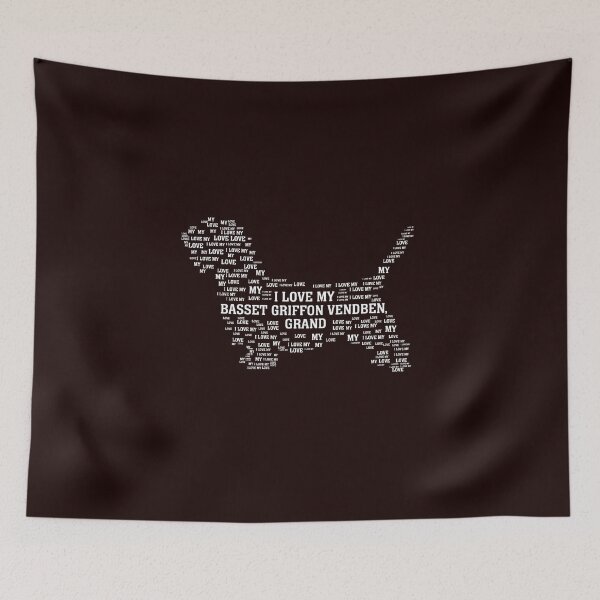 Item preview, I Love My Basset Griffon Vendben, Grand. Funny Gift designed and sold by HichamGreen.