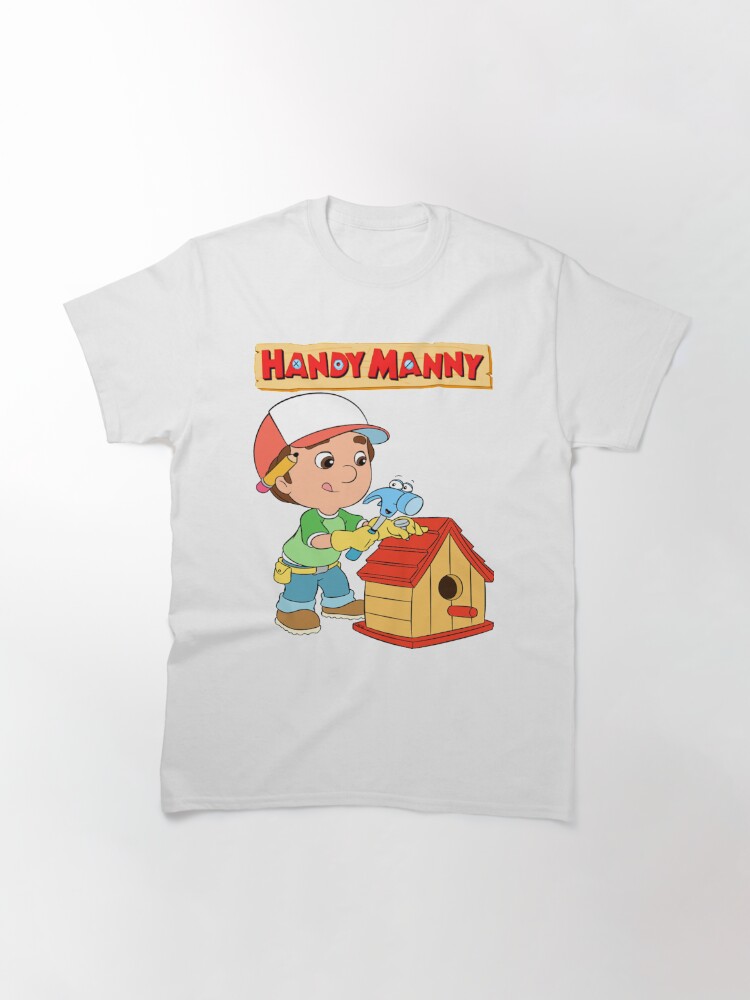 Handliches Manny Charaktere Schraubenzieher Handliches Manny Kostum Handliches Manny Shirt T Shirt Von Tamalot16 Redbubble