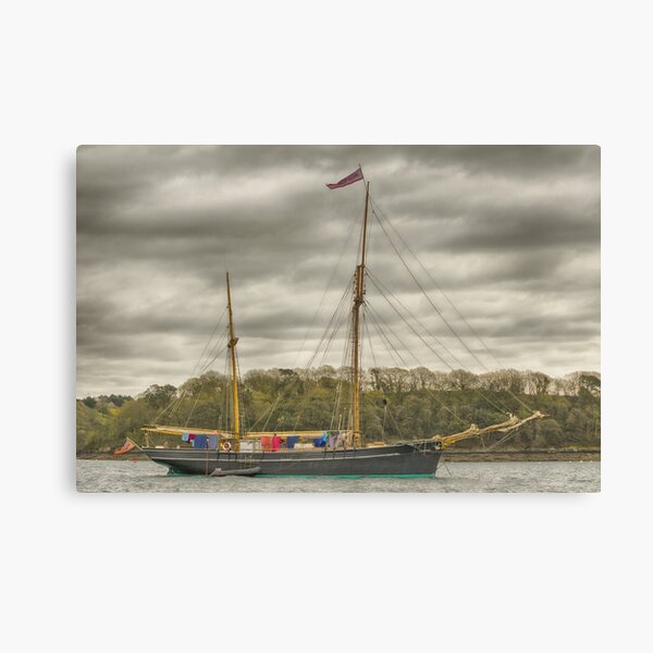 Tall Ship Bessie Ellen Canvas Print