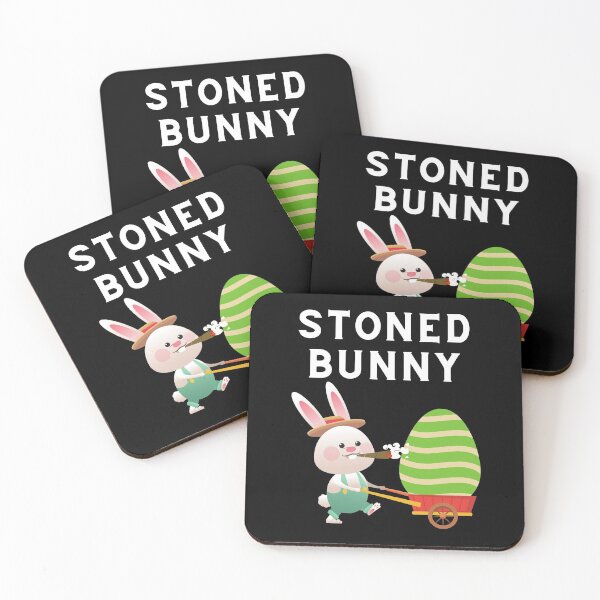 Item preview, STONED BUNNY | EASTER STONER | Smart Successful Stoner |  designed and sold by AlfaEcho.