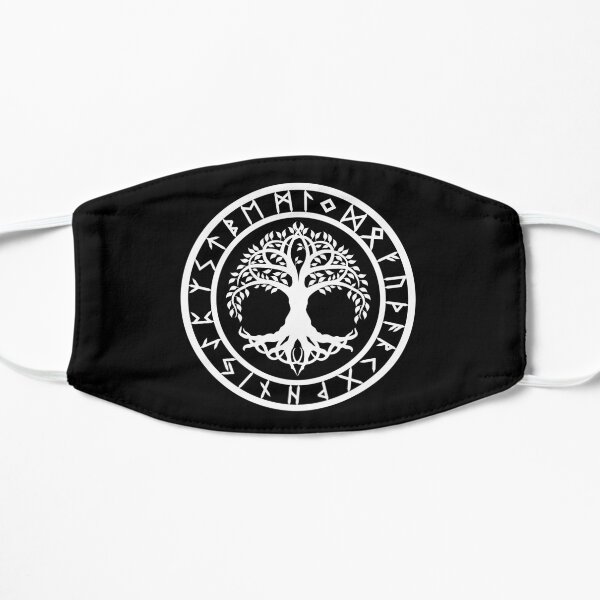 Yggdrasil | Rune Circle (Variant II) Flat Mask