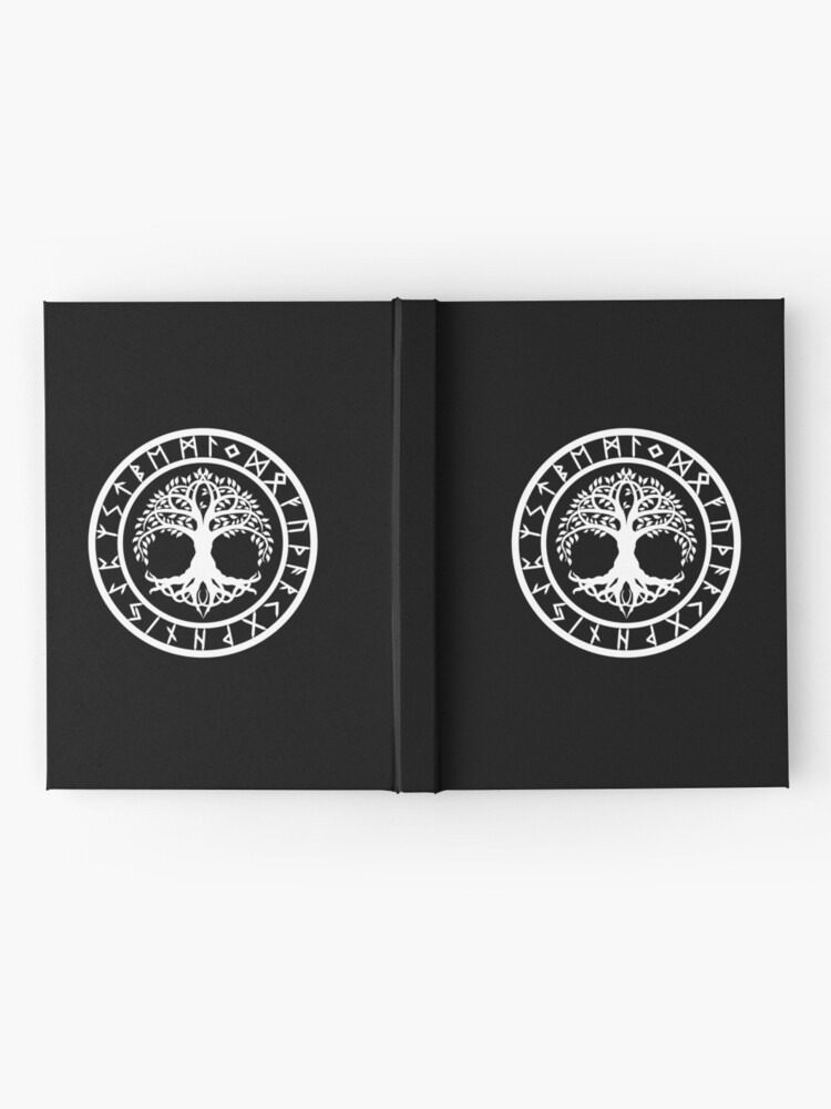 Alternate view of Yggdrasil | Rune Circle (Variant II) Hardcover Journal