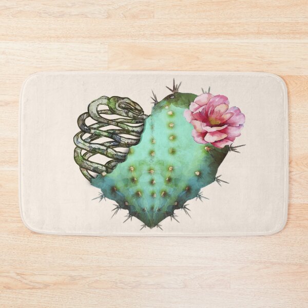 Item preview, Succulent plant heart with, rib cage , watercolor effect, plant lovers designed and sold by Collagedream.