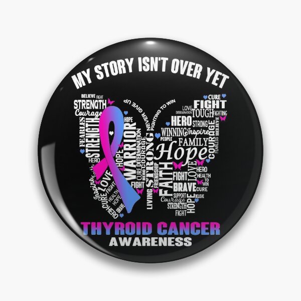 Item preview, My Story Isn't Over Yet Thyroid Cancer Awareness designed and sold by RidnerStore.