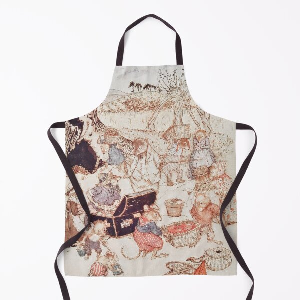 Item preview, Ratties family picnic Wind in the Willows illustration - Arthur Rackham designed and sold by Vintage Designs +.