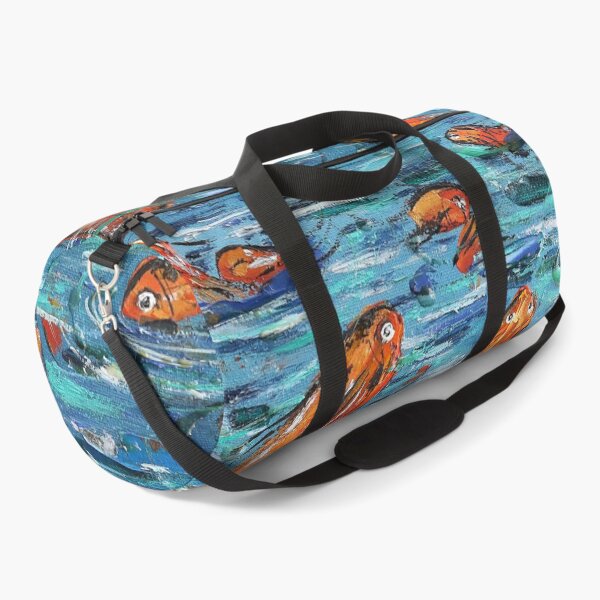 Item preview, expressionist fish painting designed and sold by nellymcrico.