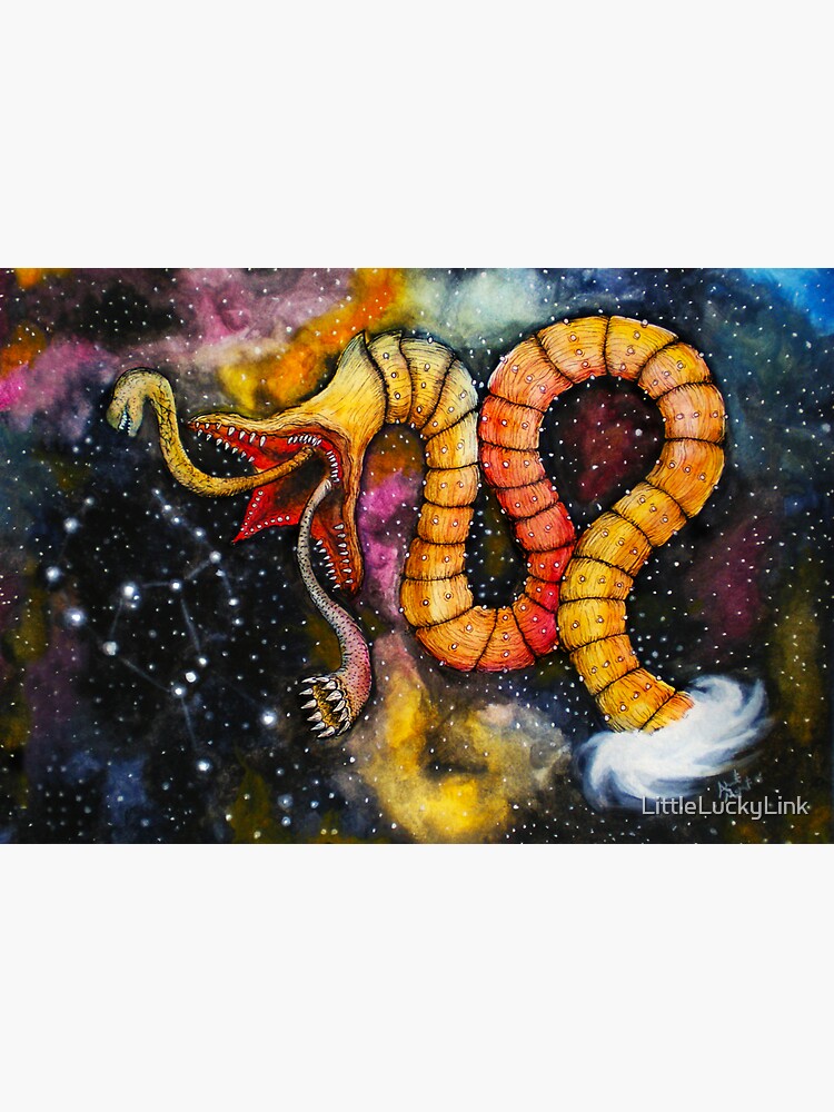 Orion and the Space Serpent by littleluckylink