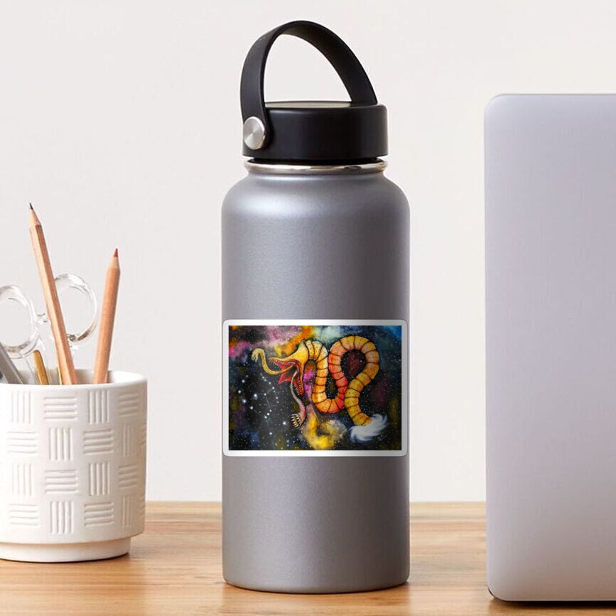 Orion and the Space Serpent Sticker
