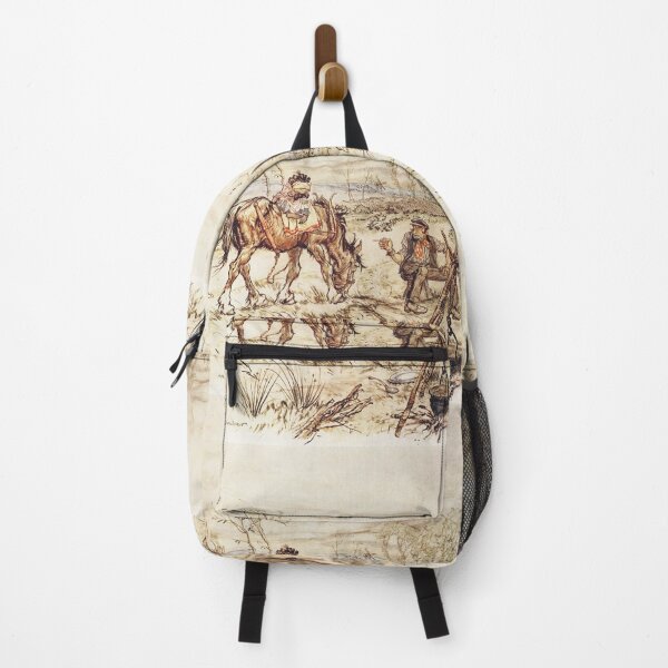 Item preview, Mr Toad on a horse Wind in the Willows illustration - Arthur Rackham designed and sold by Vintage Designs +.