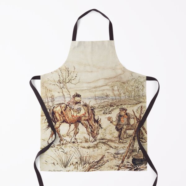 Item preview, Mr Toad on a horse Wind in the Willows illustration - Arthur Rackham designed and sold by Vintage Designs +.