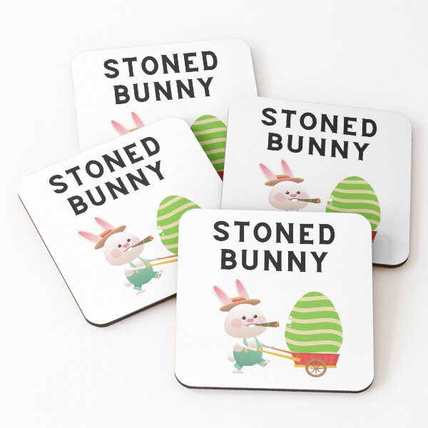 Item preview, STONED BUNNY | EASTER STONER | Smart Successful Stoner |  designed and sold by AlfaEcho.