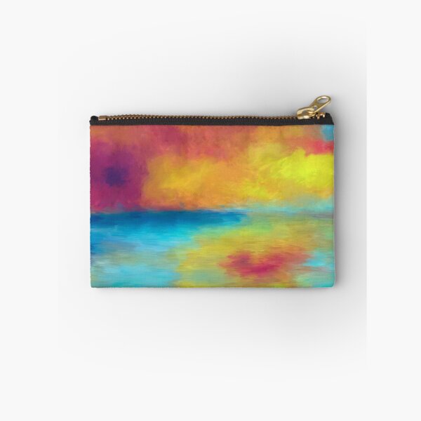Item preview, sunset waters abstract impressionist designed and sold by druidwolfart.