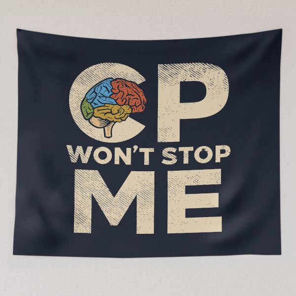 Item preview, Cerebral Palsy Won't Stop Me Statement designed and sold by Bricke.