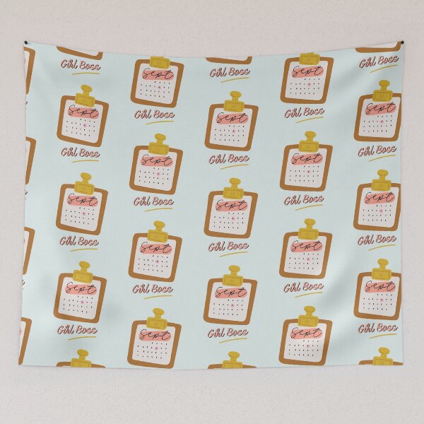 Item preview, Girl Boss (September Calendar) designed and sold by riccagarden.