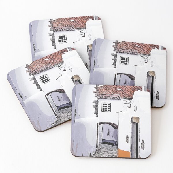 Item preview, Portugal village view Illustration designed and sold by SofiaAlves.