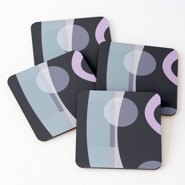 Item preview, Blues Mindful Moment Flat Colour Abstract Artwork Artist Jenny Meehan designed and sold by Jenny Meehan Art Prints and Patterns  .