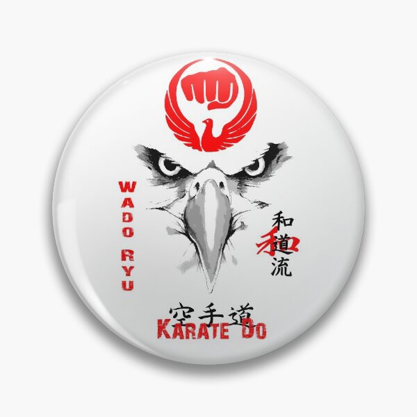 Item preview, Wado Ryu Karate Eagle Eyes - Martial Arts Design designed and sold by Zanshin-Art.