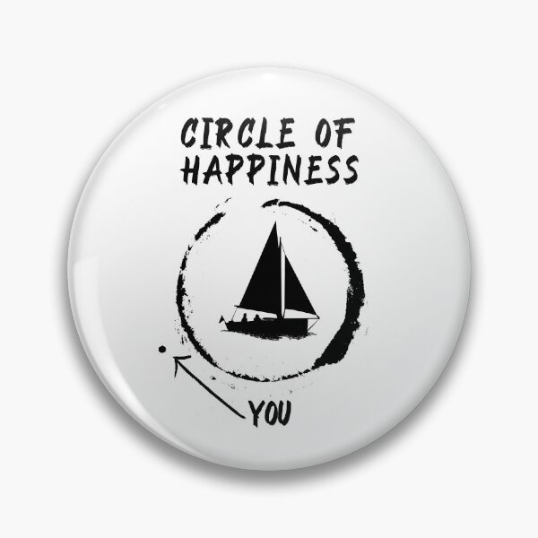 Item preview, Circle Of Happiness - For Real Sailing Lovers designed and sold by Passion-For-Sea.